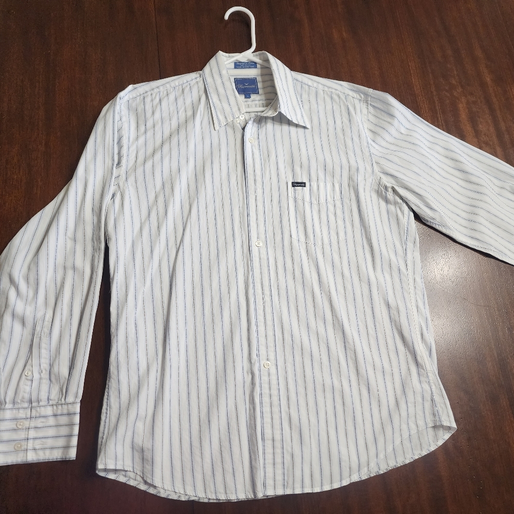Faconnable L striped dress shirt